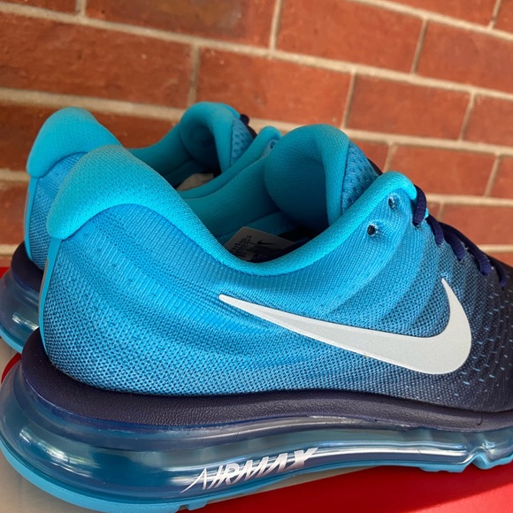 Nike Air Max 2017 Mens Binary Blue New Sneakers NIB Shoes - Picture 6 of 14